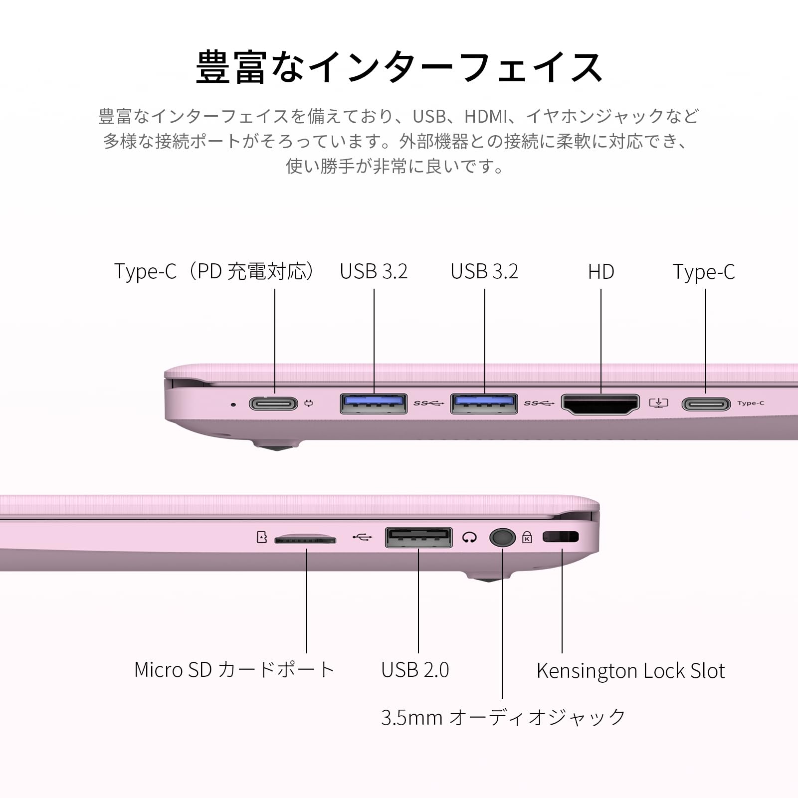Amazon.co.jp: UOWAMOU ノートパソコン 15.6インチ 1920×1080 IPS液晶